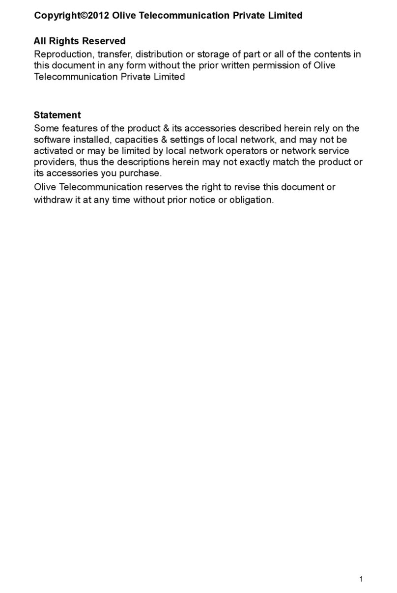 Olive FWP User manual