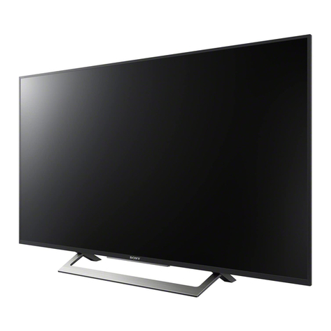 Sony XBR-49X800D User manual