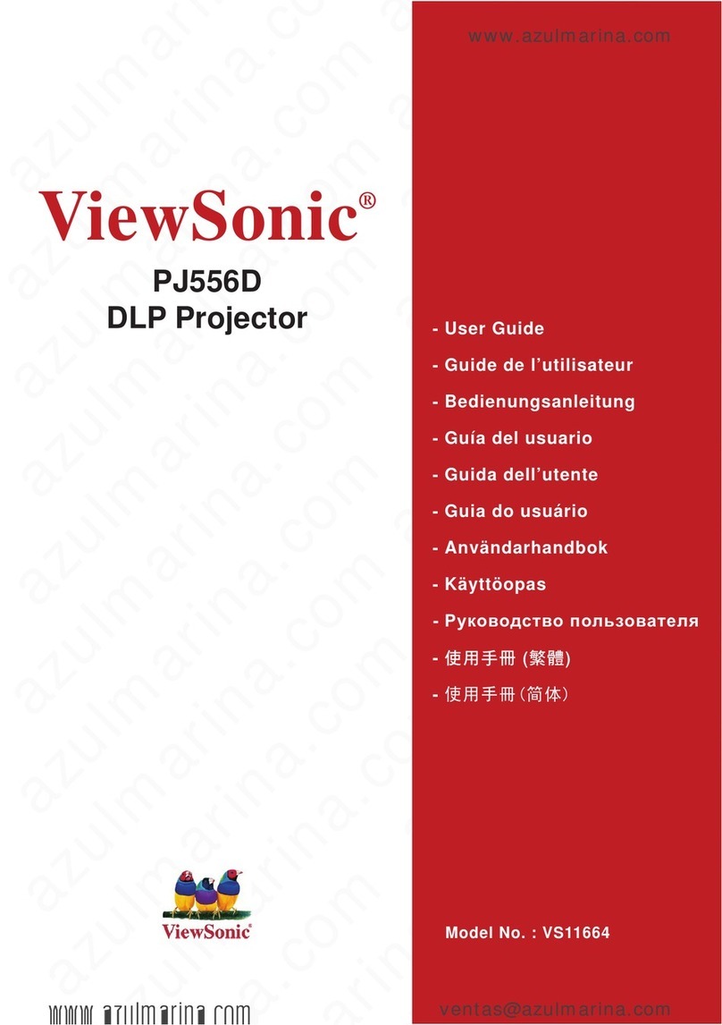 ViewSonic PJ556D user guide