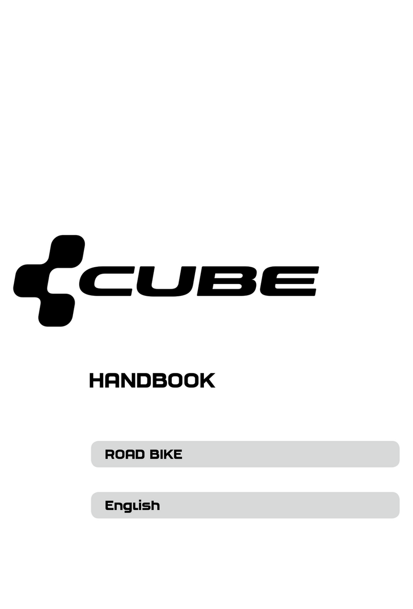 Cube Road bike User manual