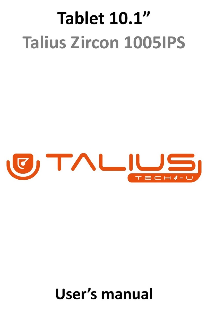 Talius Zircon 1005IPS user manual
