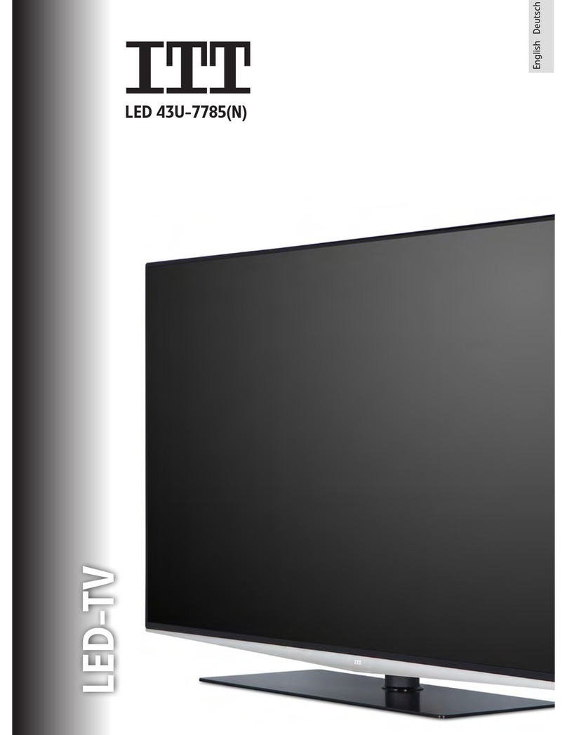 ITT LED 43U-7785(N) User manual