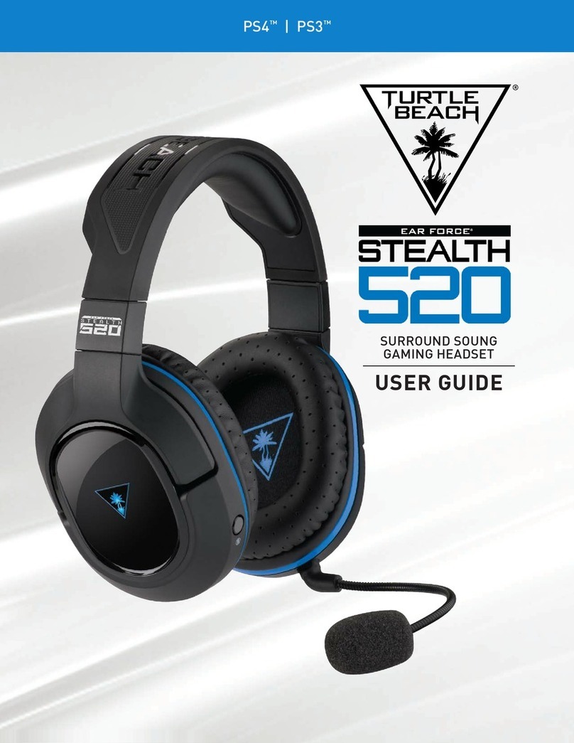 Ear Force STEALTH 520 User manual