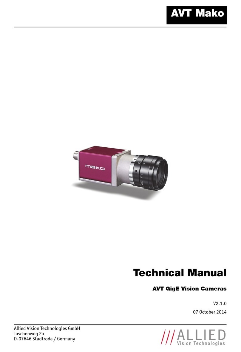 AVT Mako G-032B Technical manual