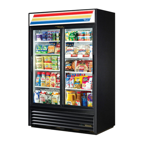 True GDM Series Operating manual
