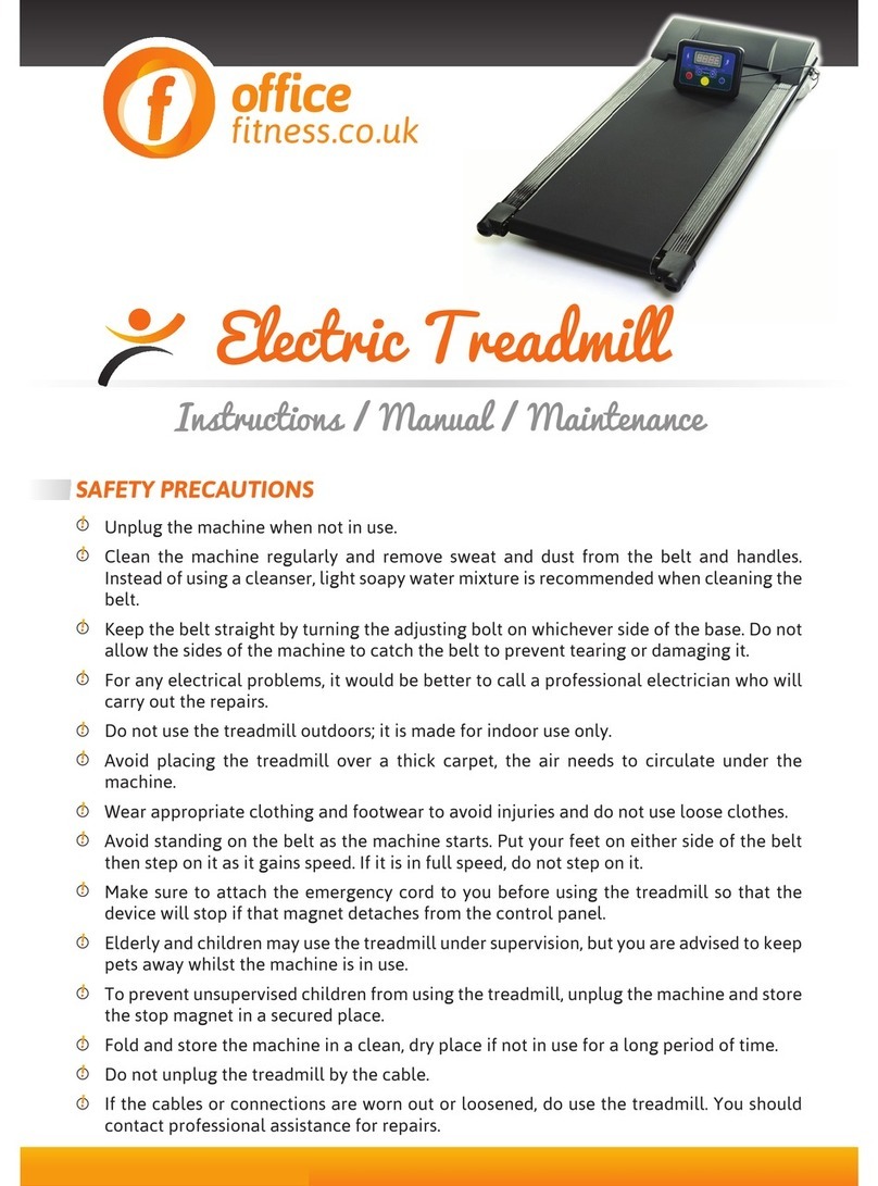 Office Fitness ActiDesk User manual