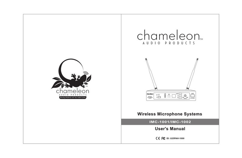 Chameleon Audio Products IMC-1001 user manual Chameleon Audio Products IMC-1001 user manual