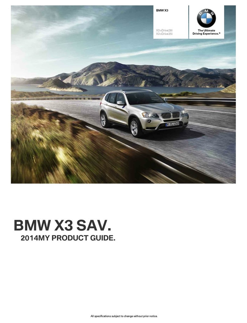 BMW X3 - User manual