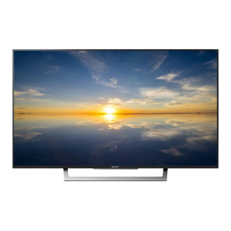 Sony XBR-43X800D User manual