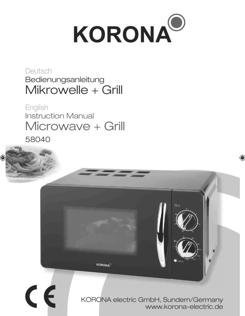 Korona 58040 instruction manual