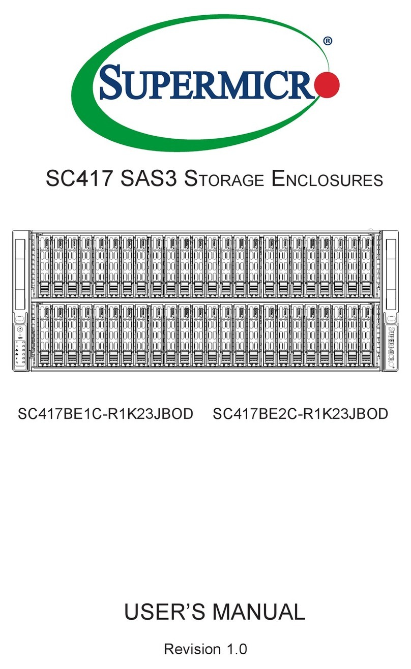 Supermicro SC417BE1C-R1K23JBOD user manual