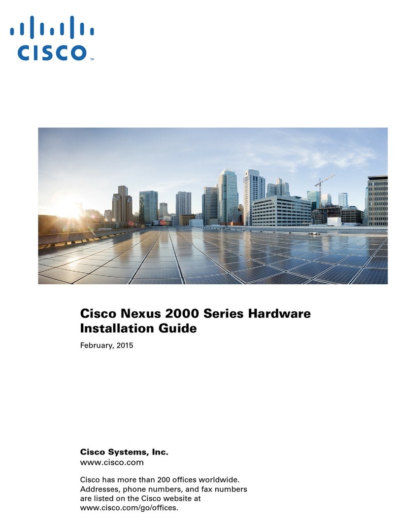 Cisco Nexus 2000 Series User manual