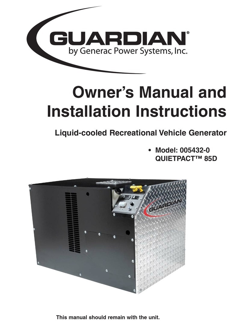 Guardian QUIETPACT 85D Operating instructions