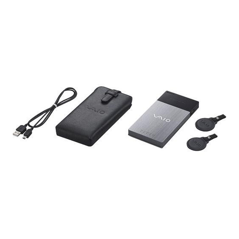 Sony VGP-UHDM25 User manual Sony VGP-UHDM25 User manual