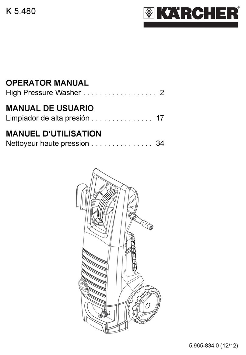 Kärcher K 5.480 Operator's manual