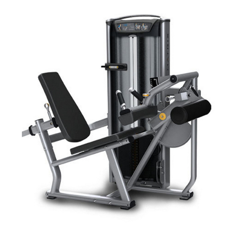 Matrix VS-S72 Seated Leg Curl User manual