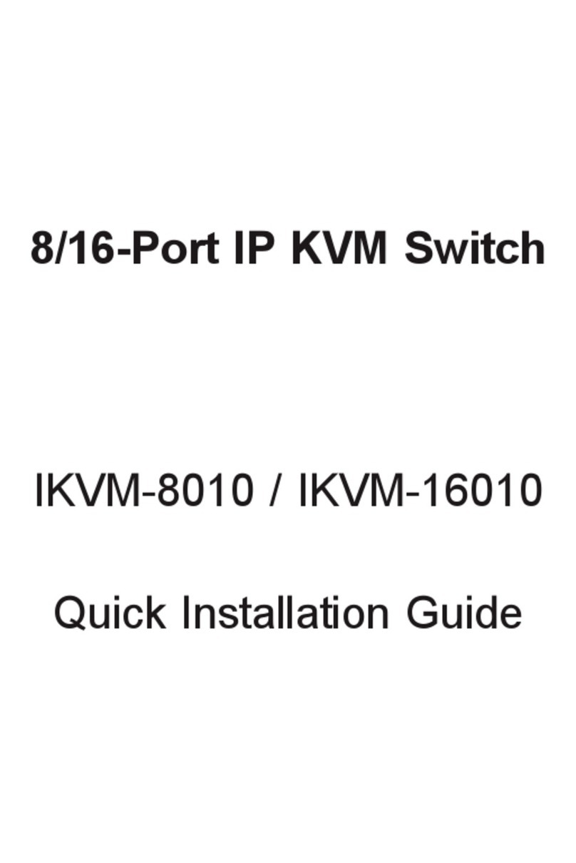 Planet IKVM-8010 User manual Planet IKVM-8010 User manual