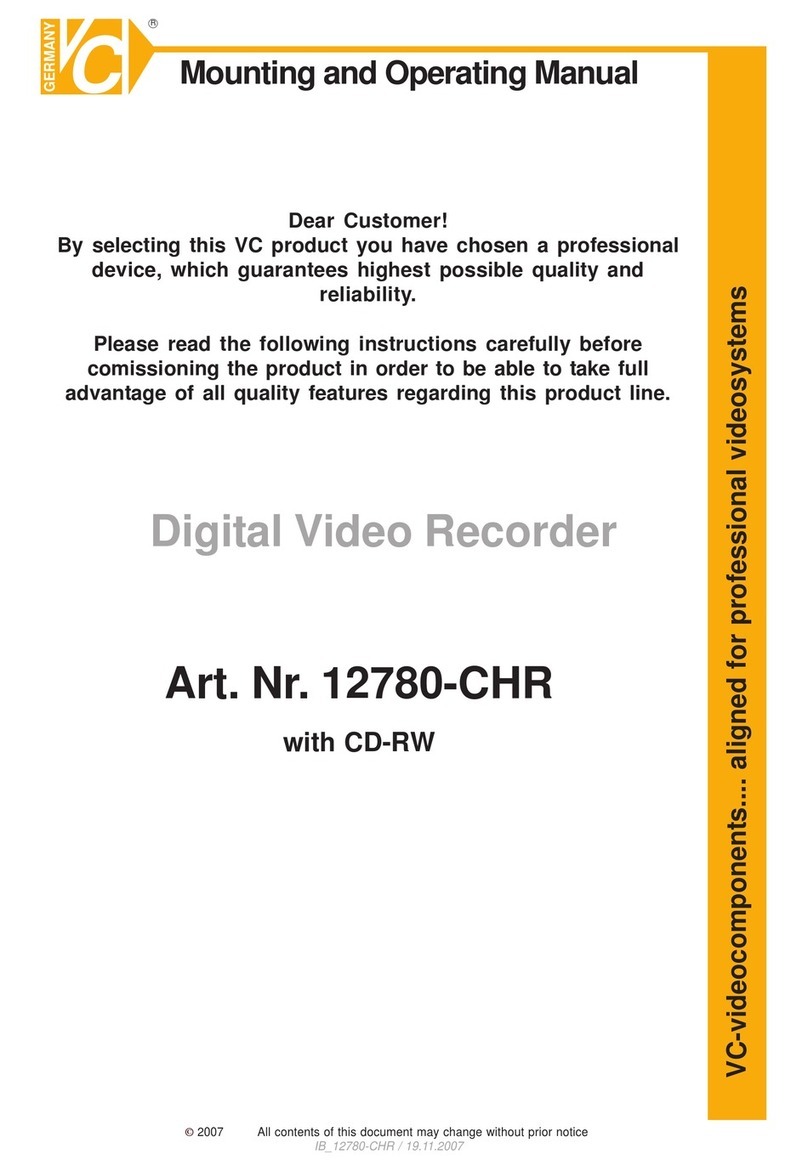 VC AVR-1612 Technical document