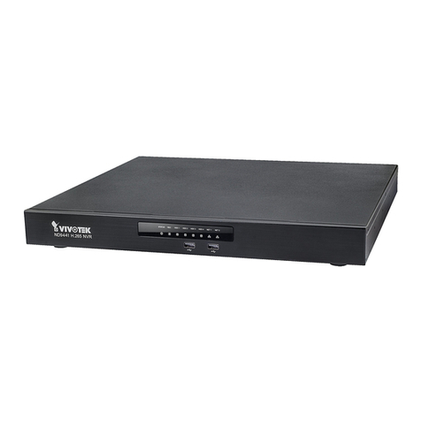 Vivotek ND9541 User manual