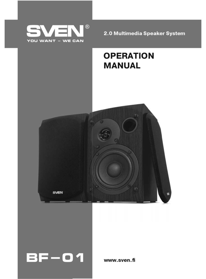 Sven BF-01 Operation manual
