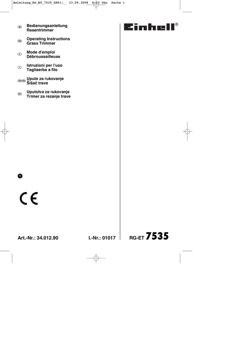 EINHELL RG-ET 7535 operating instructions