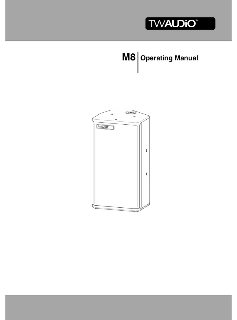 TW Audio M8 operating manual