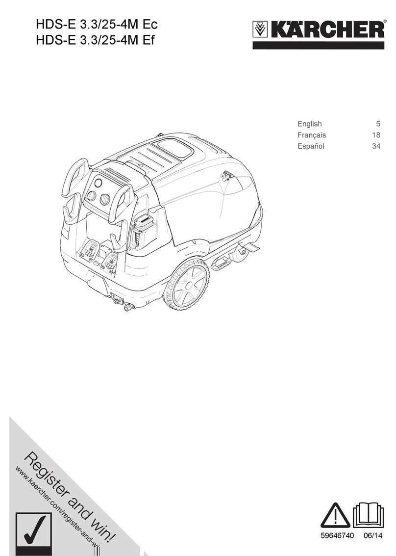 Kärcher HDS-E 3.3/25-4M Ec user manual