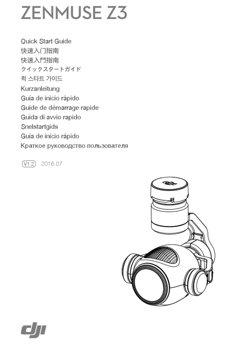 dji ZENMUSE Z3 quick start guide