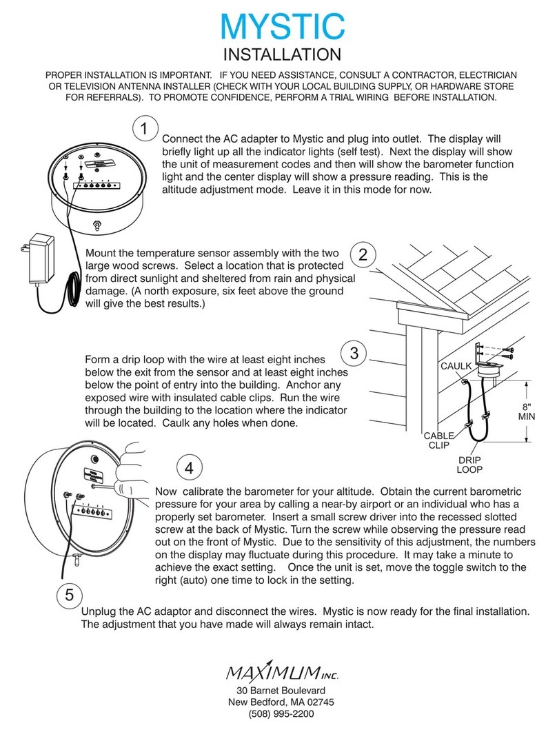 Maximum MYSTIC User manual