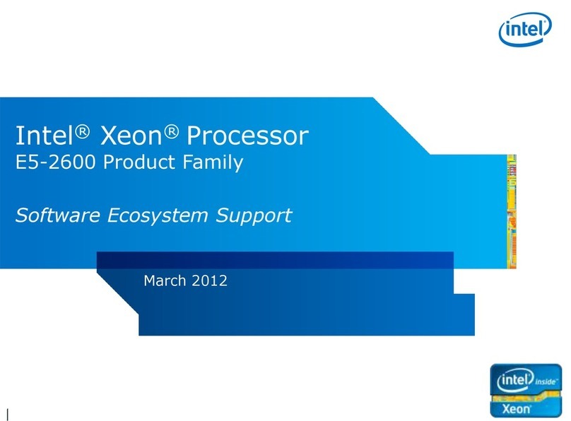 Intel Xeon Processor E5-2600 Mounting instructions