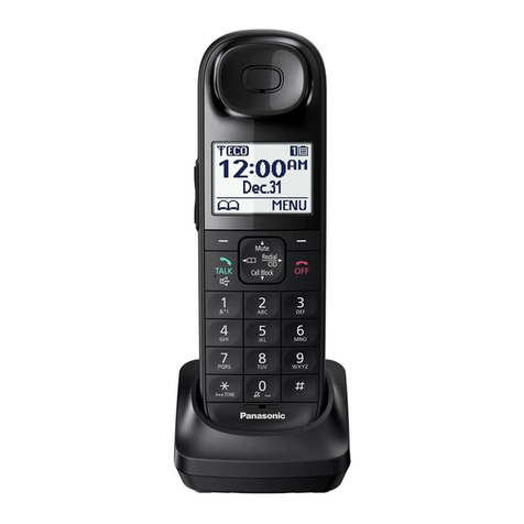 Panasonic KX-TGLA40 User manual