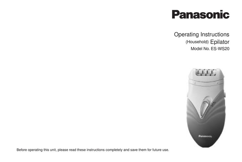 Panasonic ES-WS20 operating instructions