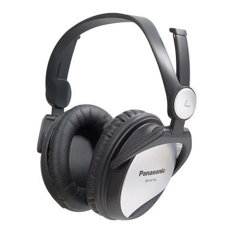 Panasonic RP-HC150 Operating	 instruction