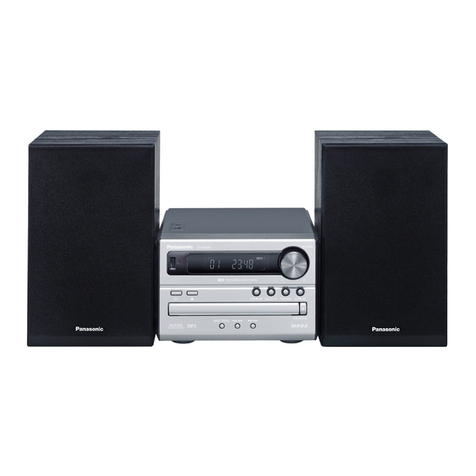 Panasonic SC-PM04 User manual