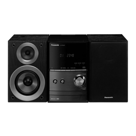 Panasonic SC-PM600 operating instructions