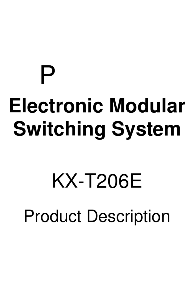Panasonic KX-T206E Technical specifications