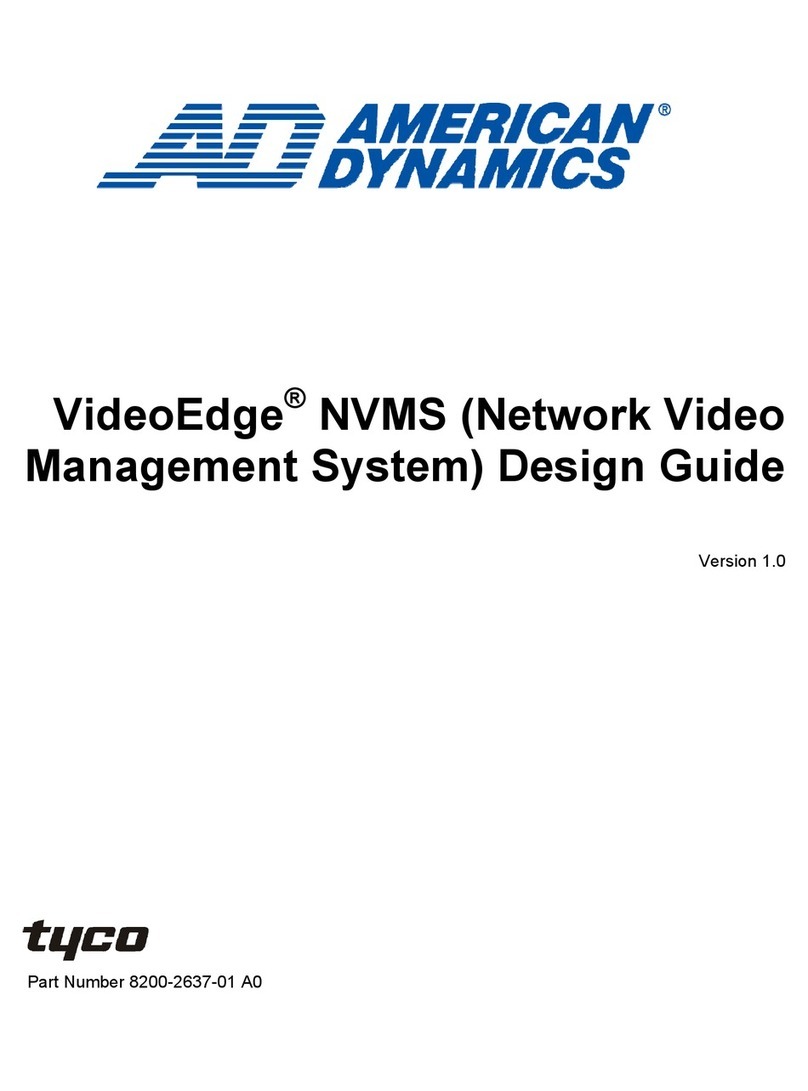 American Dynamics VideoEdge Design guide