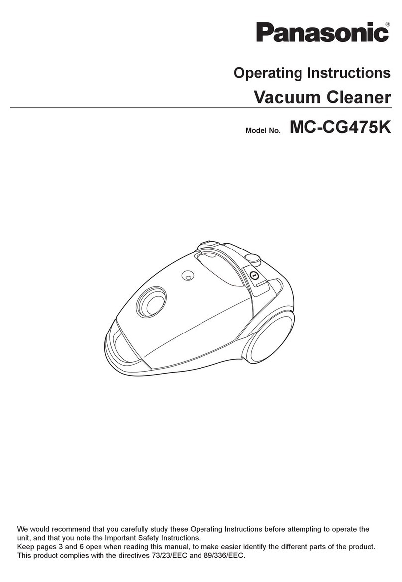 Panasonic MC-CG475K operating instructions