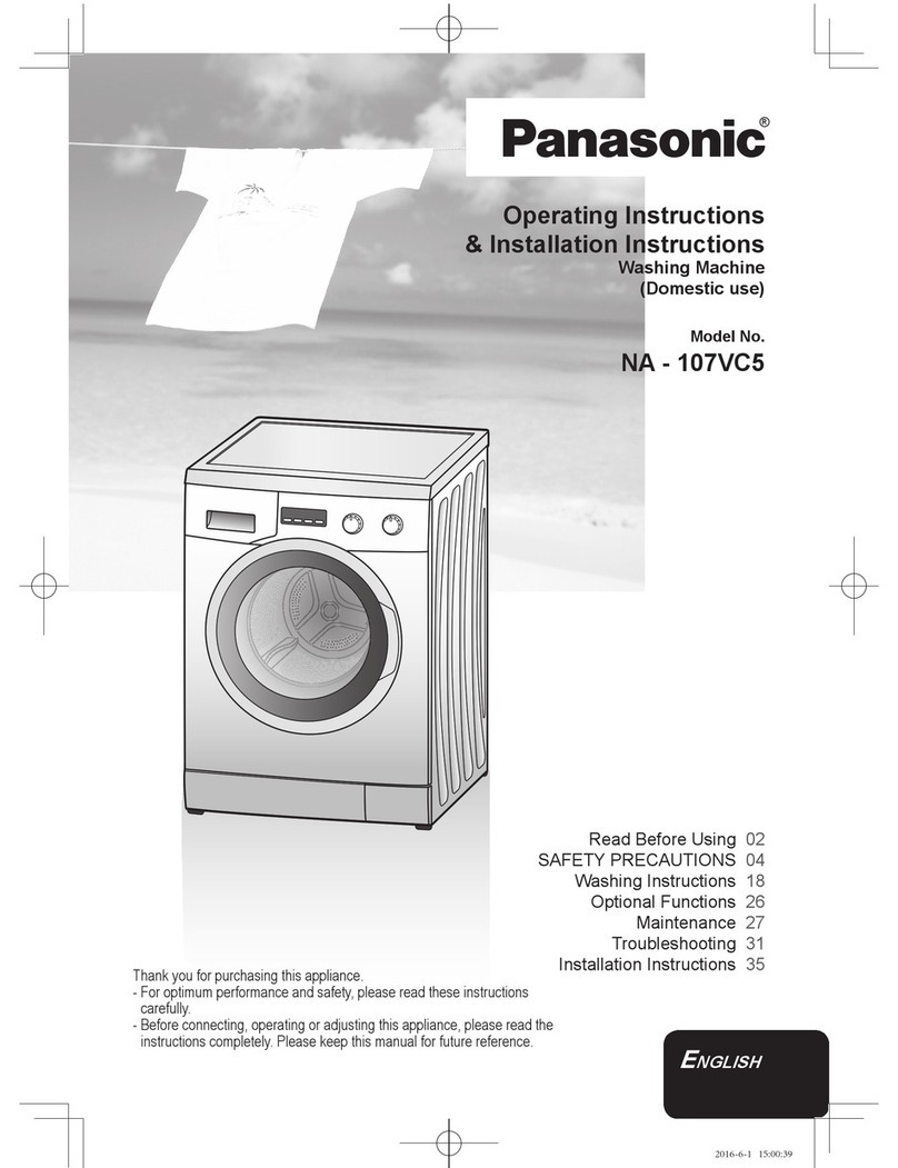 Panasonic NA-107VC5 Operating instructions