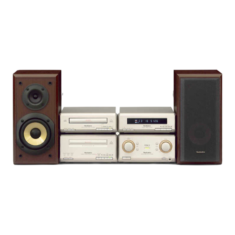 Technics SC-HD350 User manual