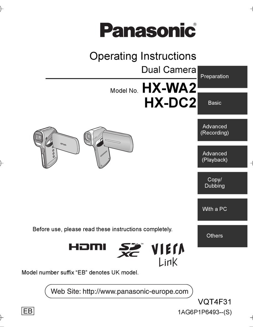Panasonic HX-DC2 User manual