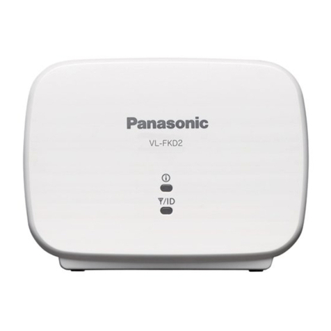 Panasonic VL-FKD2EX Getting started