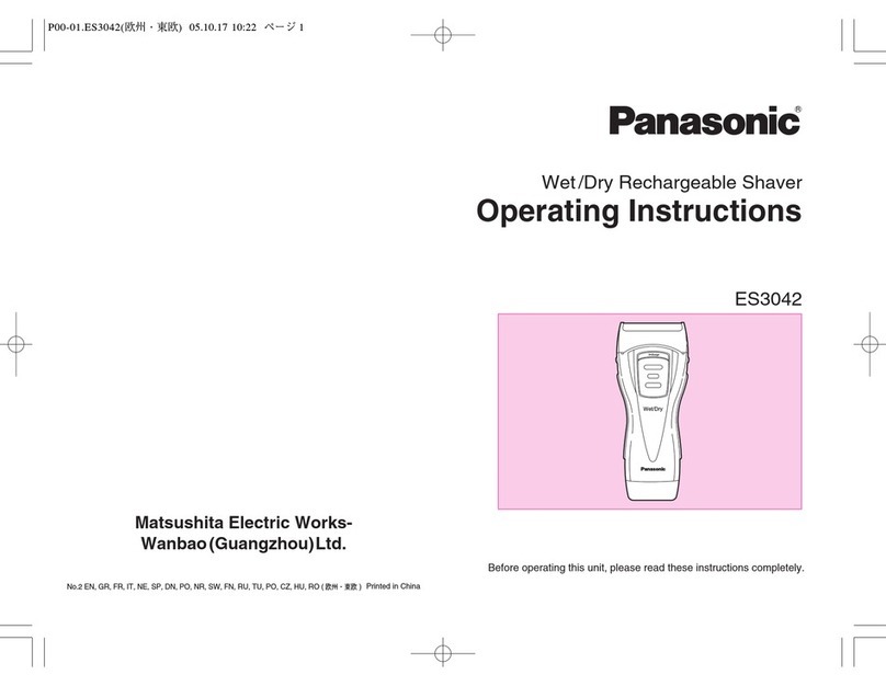 Panasonic ES-3042 User manual