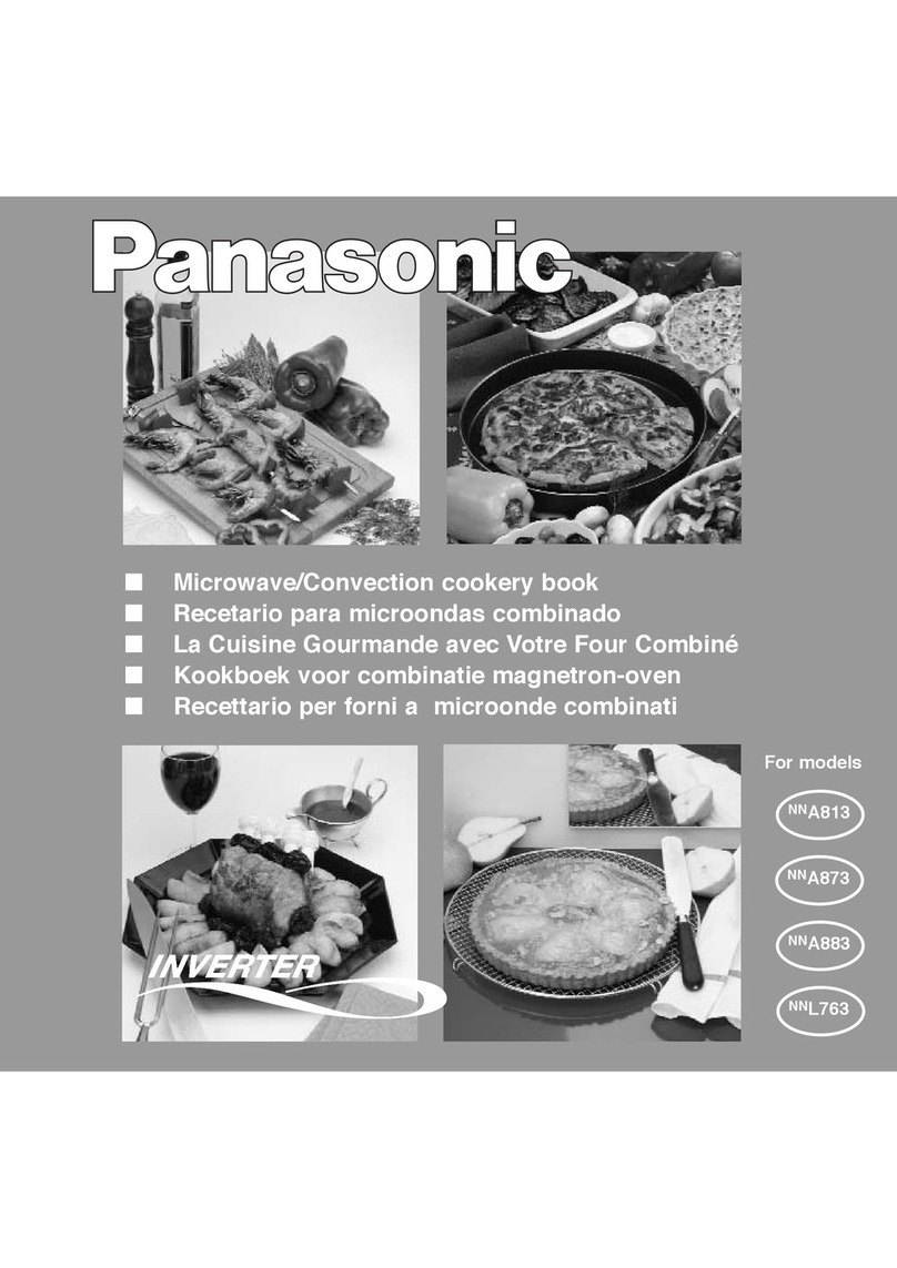 Panasonic NNL763 Cookery book