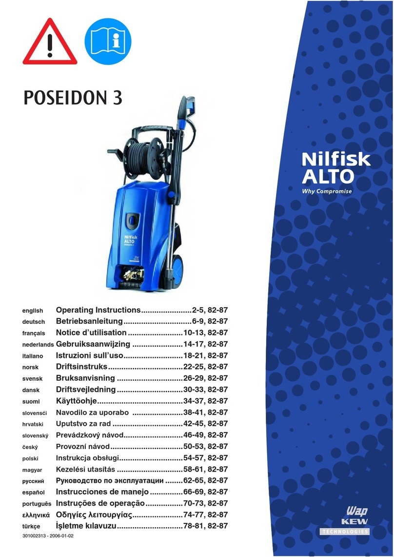 Nilfisk-ALTO POSEIDON 3 operating instructions