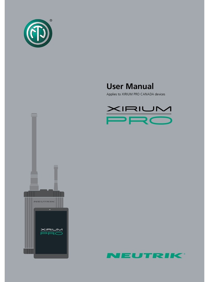 NEUTRIK xirium pro user manual