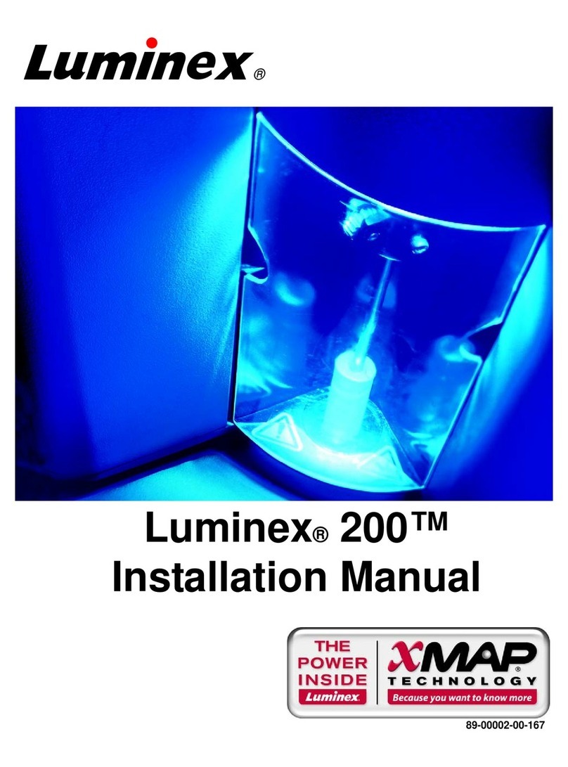 Luminex Luminex 200 installation manual