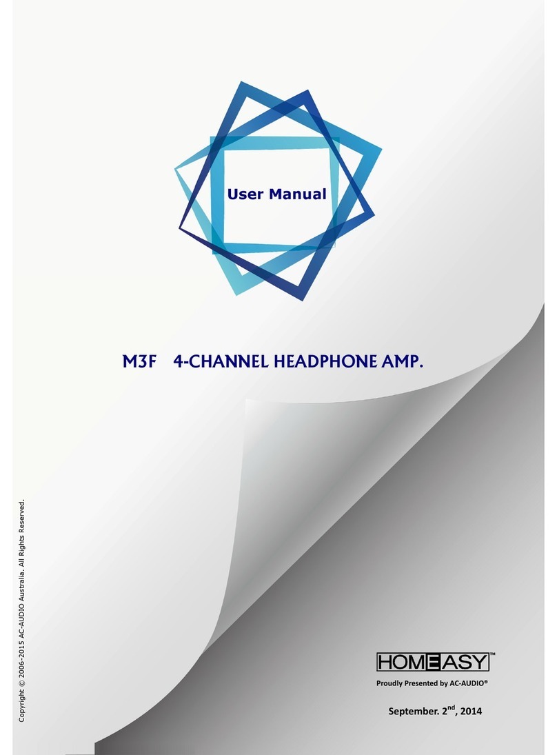 HOMEASY M3F user manual