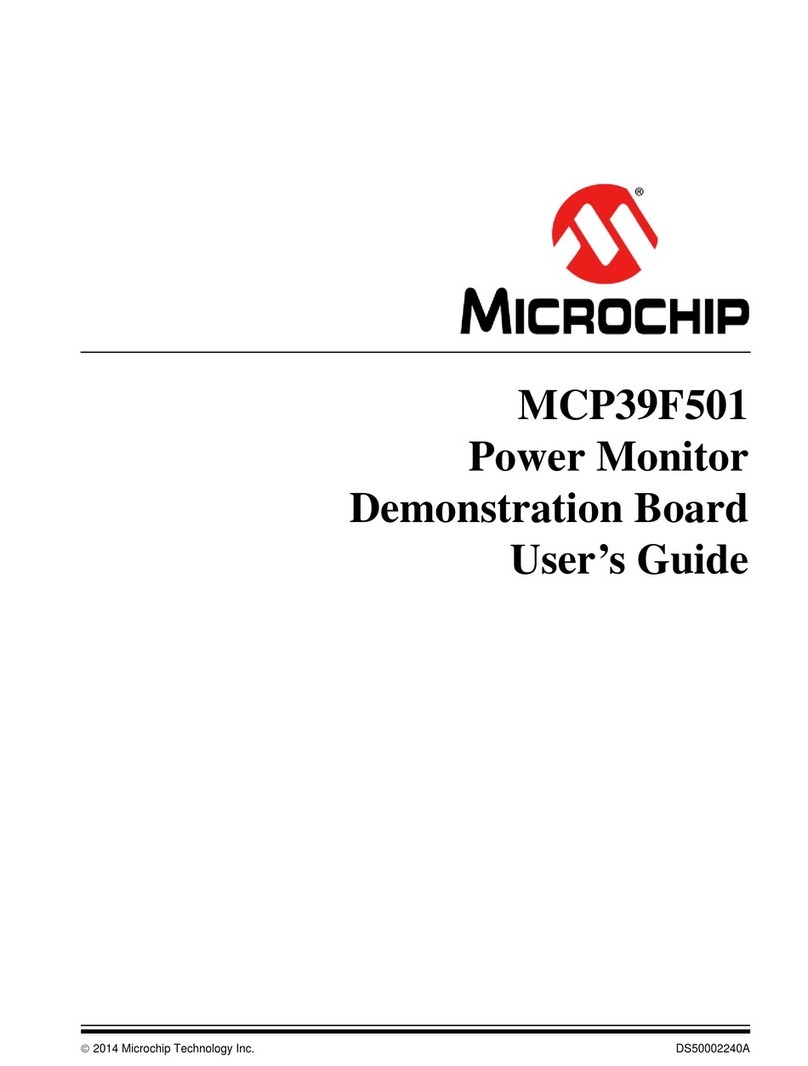 Microchip Technology MCP39F501 User manual