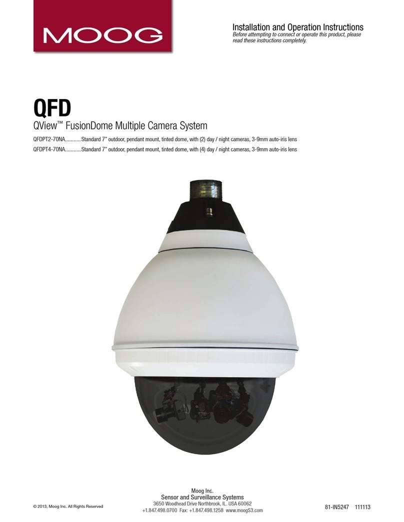 Moog QView QFDPT2-70NA Installation and operation instructions